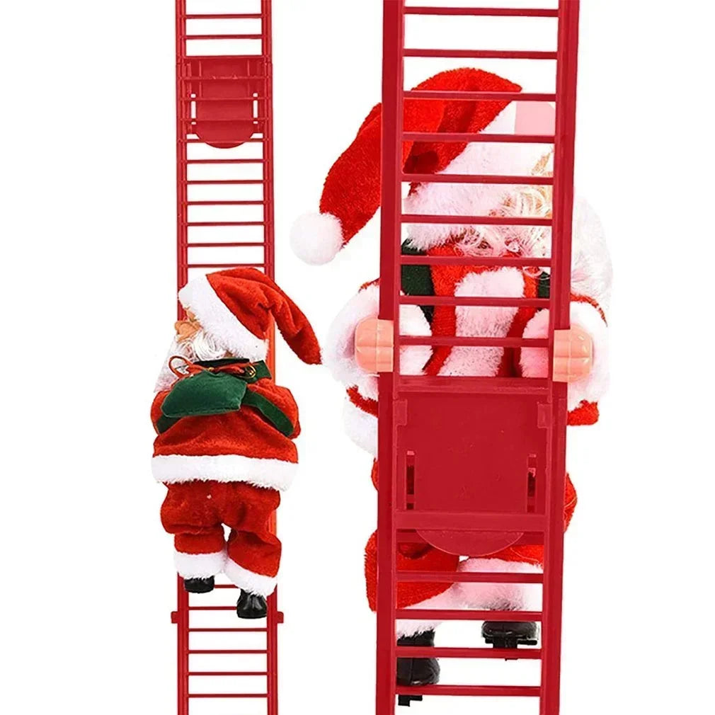 Santa ClimbMotion™ – Musical Electric Climbing Santa for Tree & Home Décor